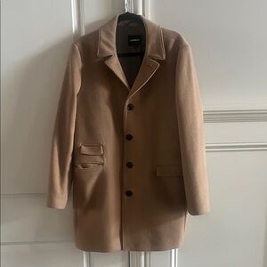 Express Camel Trench Coat